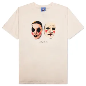 Masks Tee - Cream