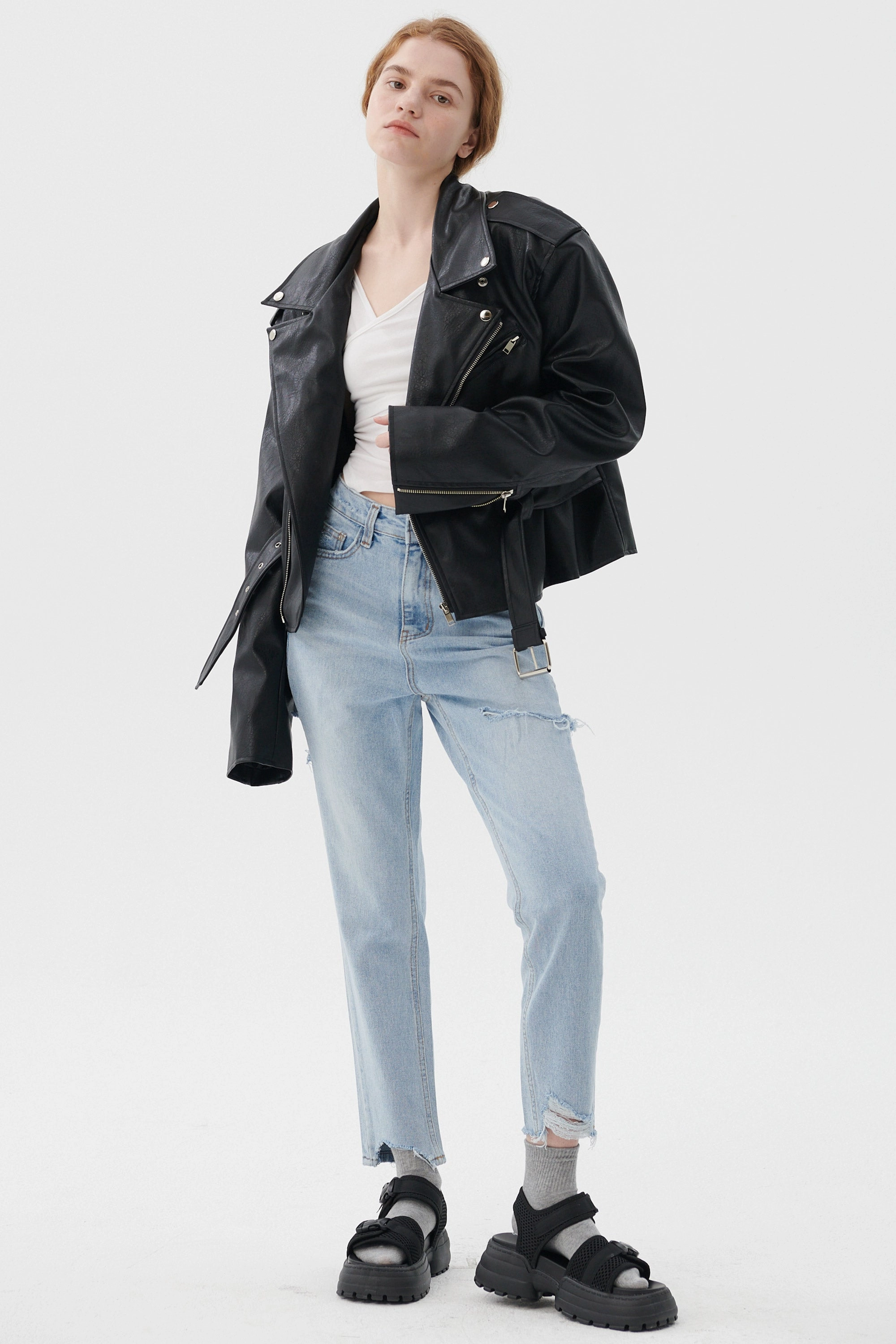 Megan Oversized Rider Jacket