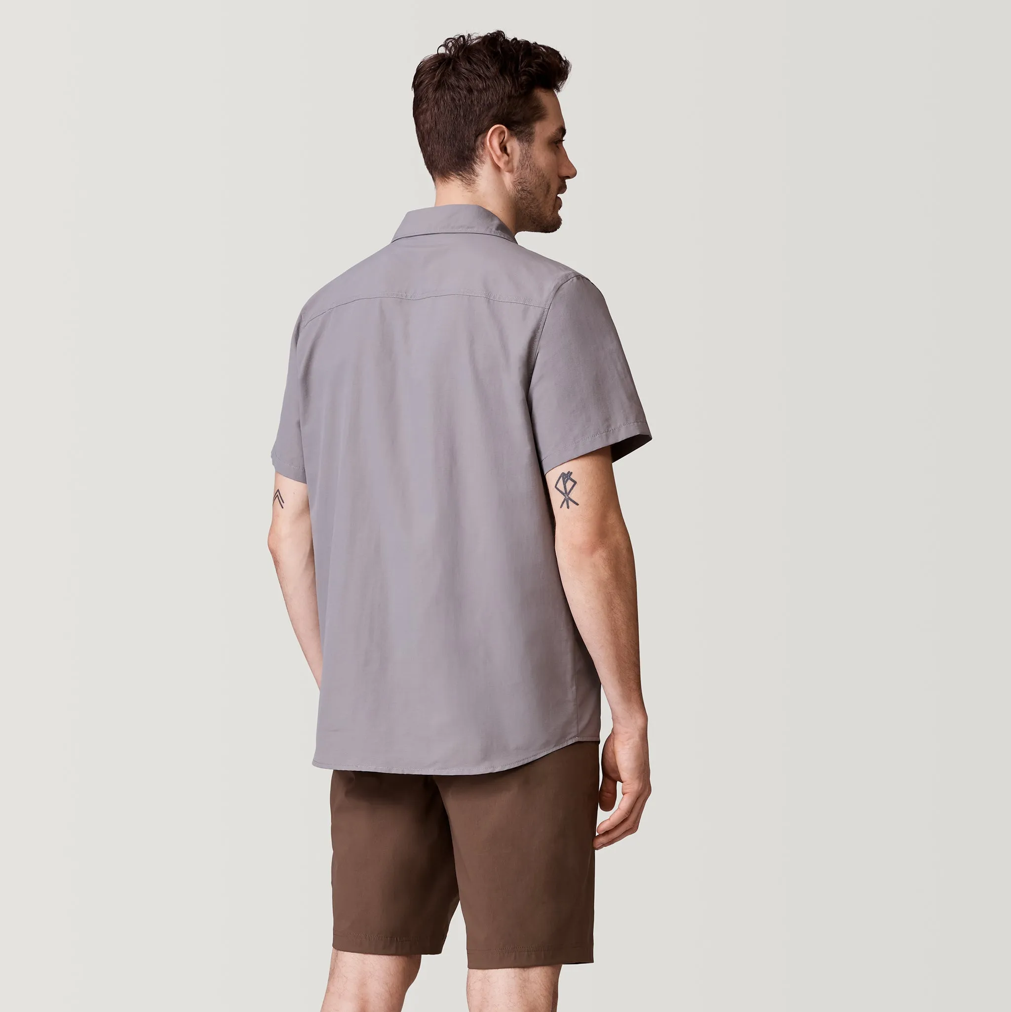 Men's Expedition Nylon Rip-Stop Short Sleeve Shirt
