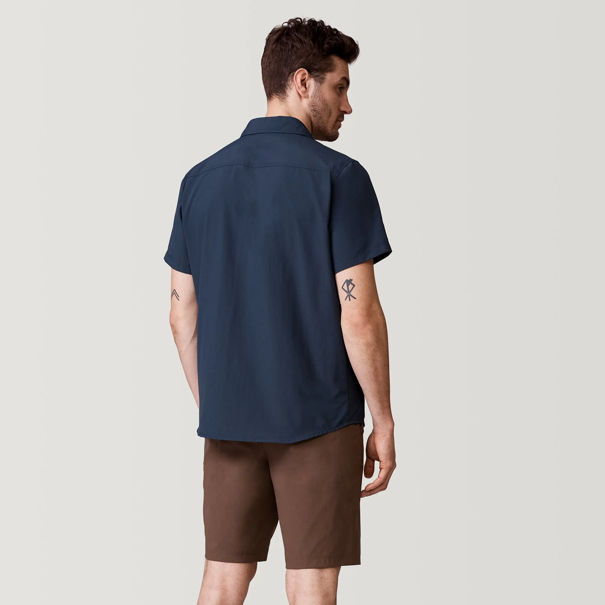 Men's Expedition Nylon Rip-Stop Short Sleeve Shirt