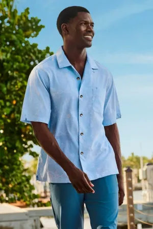 Men's Safari Camp Shirt | Skyride Perfect Peony