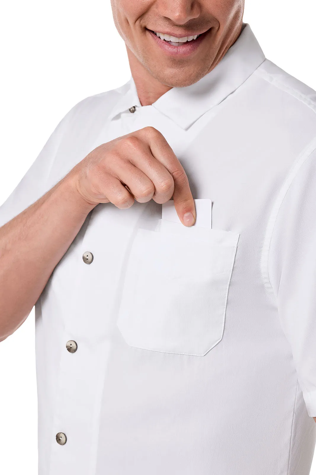 Men's Safari Camp Shirt | White
