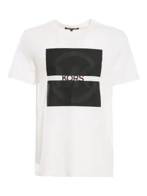 Michael Kors Logo Printed Crewneck T-Shirt