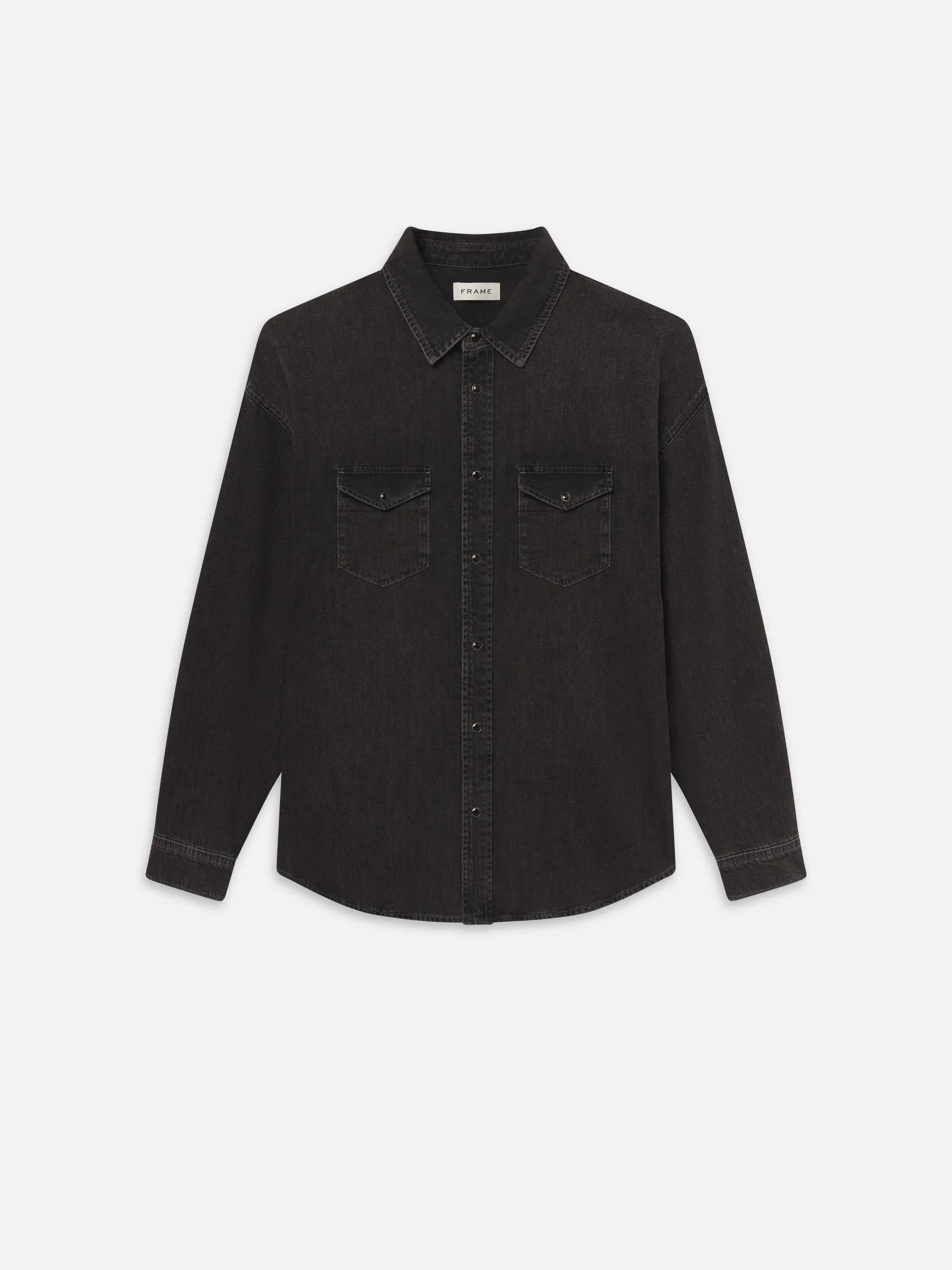 Modern Western Shirt -- Angel