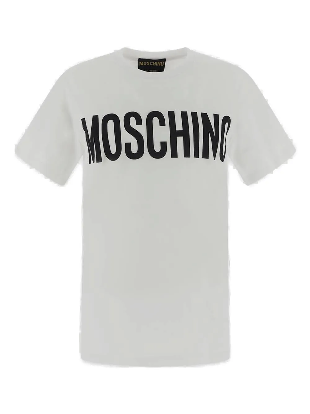 Moschino Logo Printed Crewneck T-Shirt