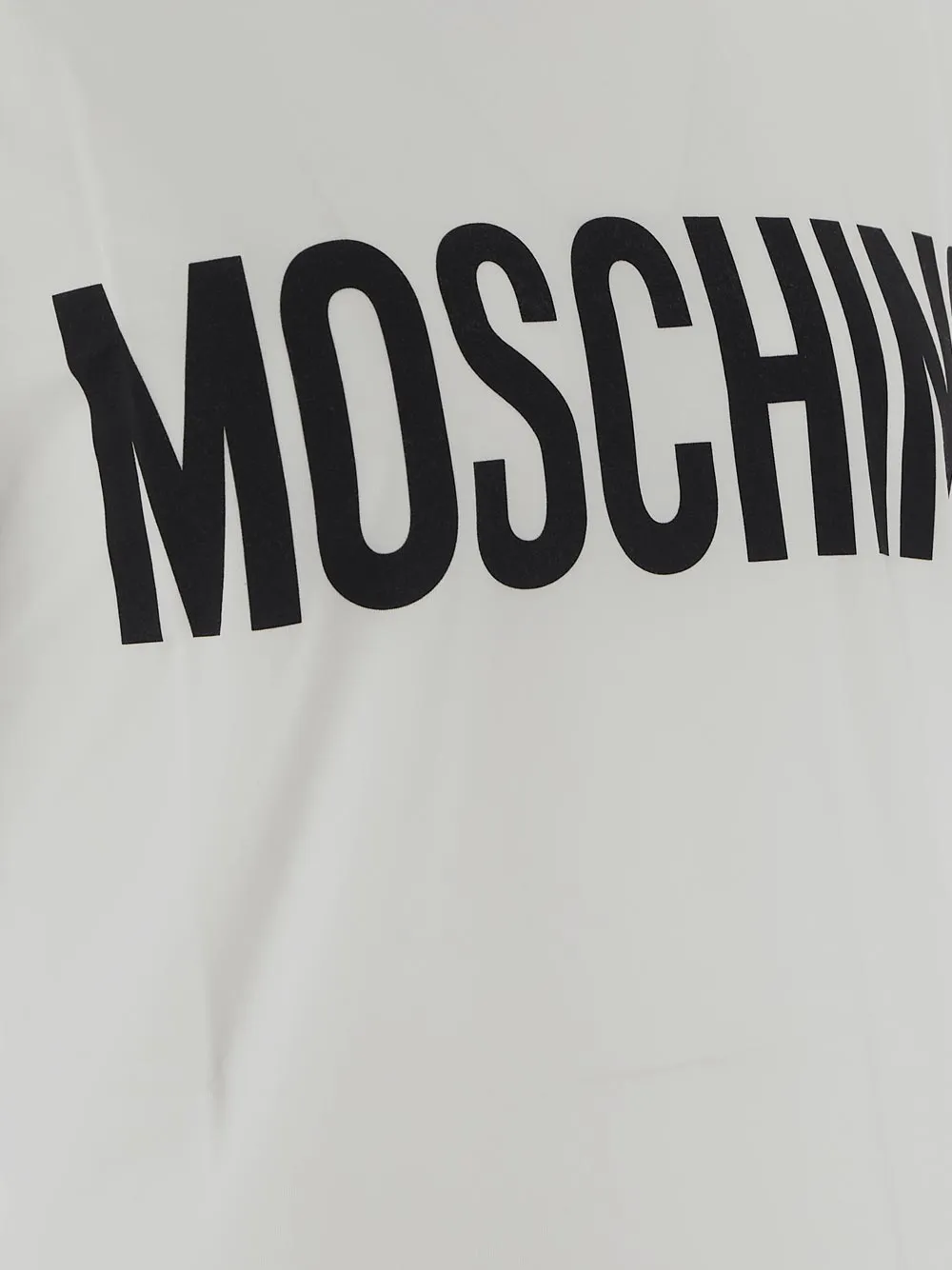 Moschino Logo Printed Crewneck T-Shirt