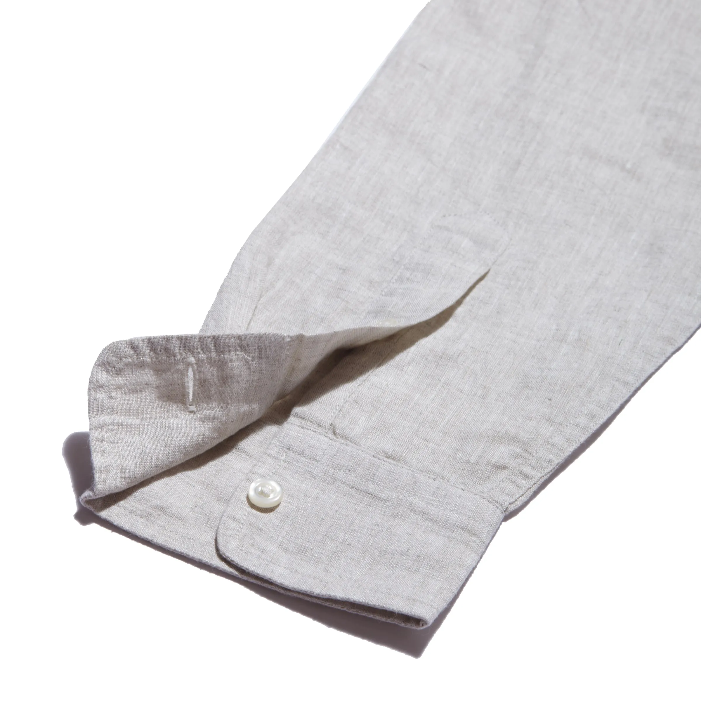Nantucket Yarn Dyed Linen Shirt - Natural
