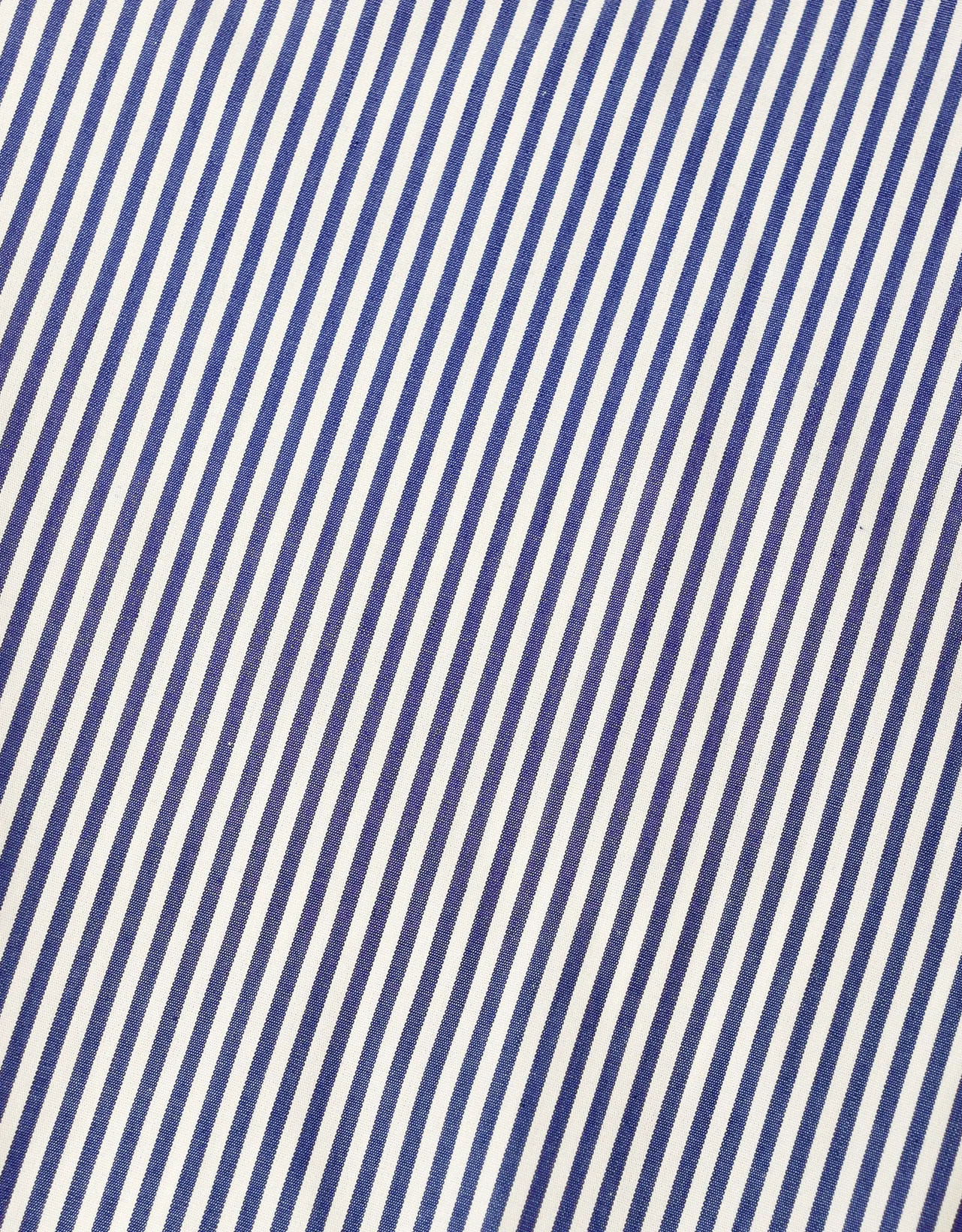 NAVY BENGAL STRIPE DRESS SHIRT