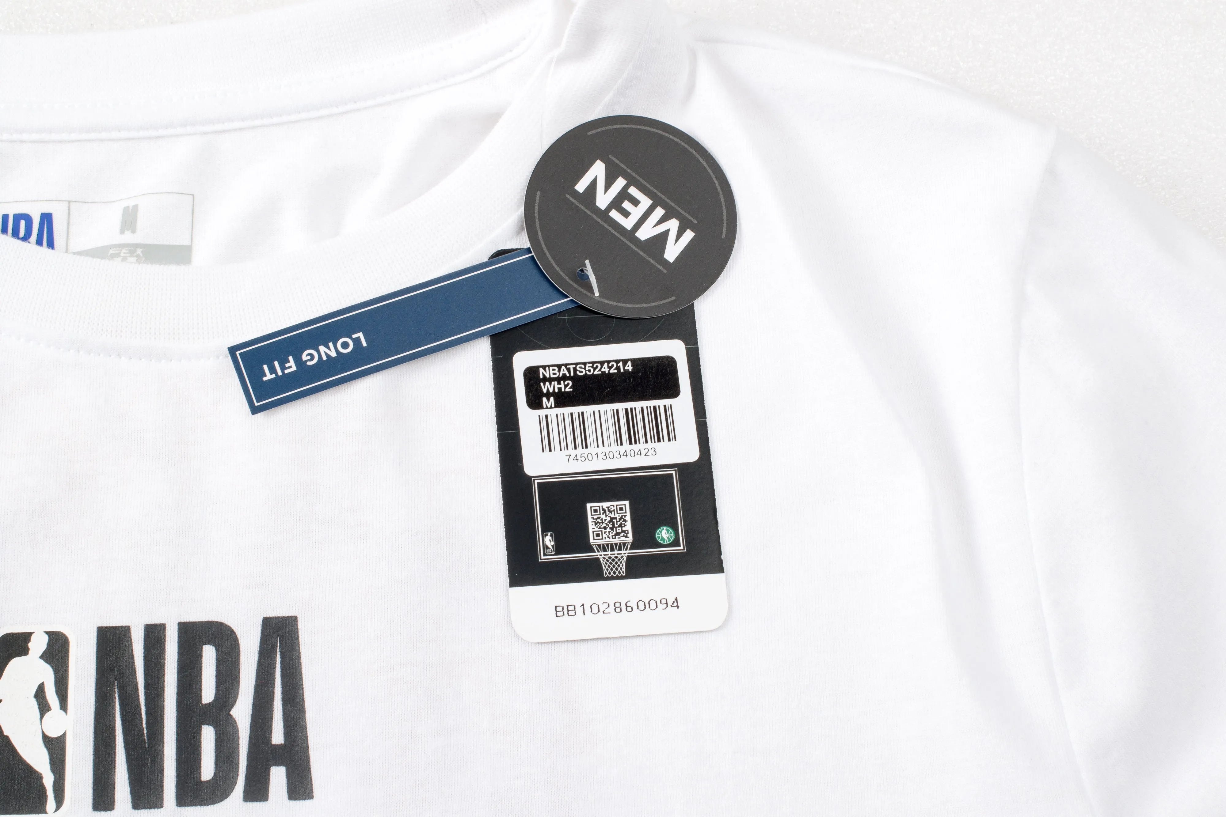 NBA Back Arch Print Long Fit T-Shirt - Miami Heat