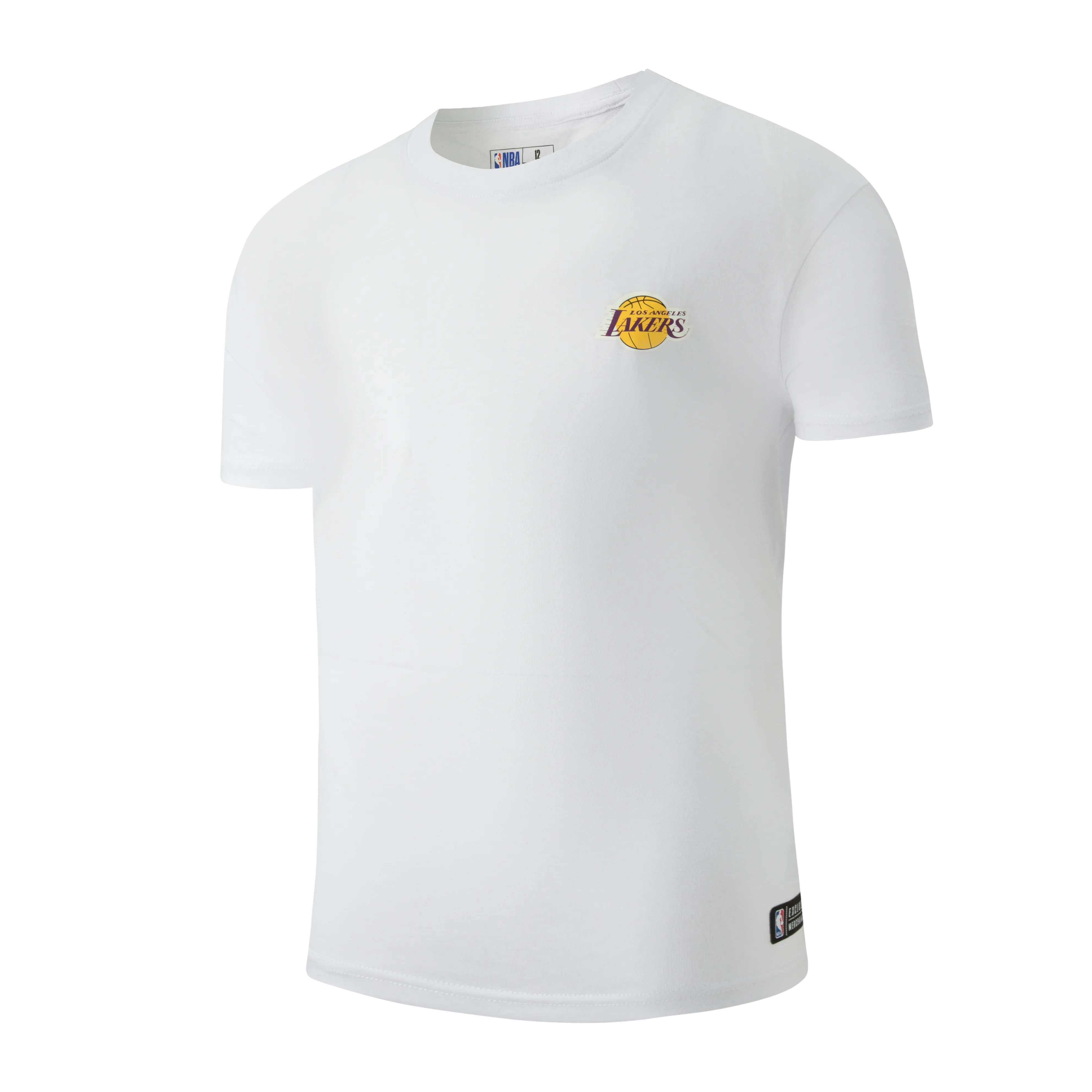 NBA Back Big Print Regular Fit T-Shirt - WHITE LAKERS