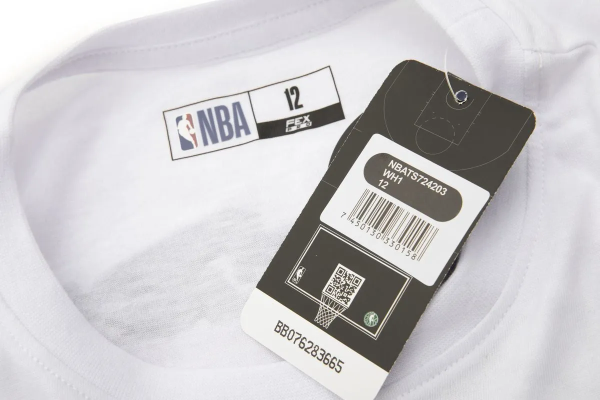 NBA Back Big Print Regular Fit T-Shirt - WHITE LAKERS