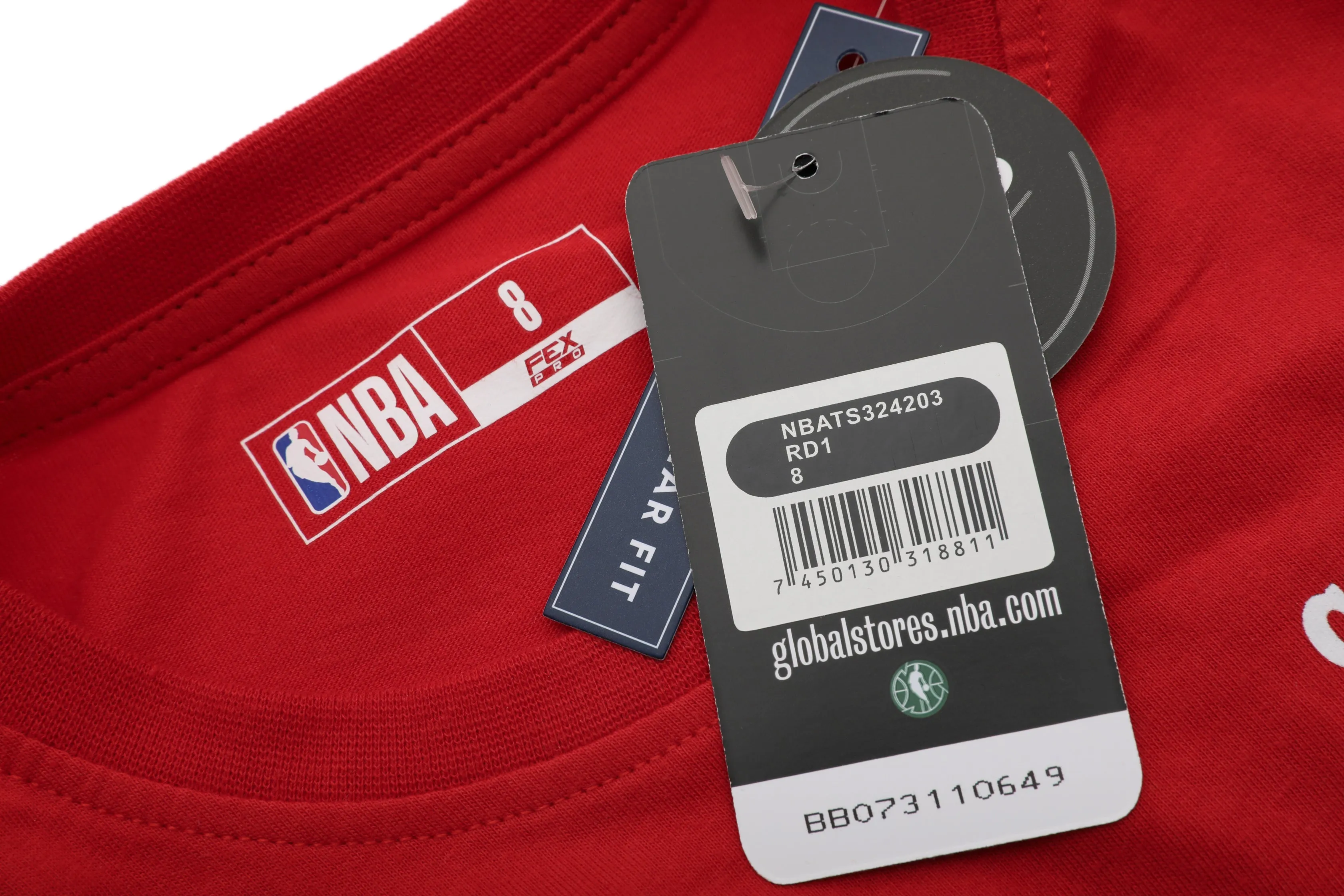 NBA Back Gradient Print Regular Fit T-Shirt - Chicago Bulls