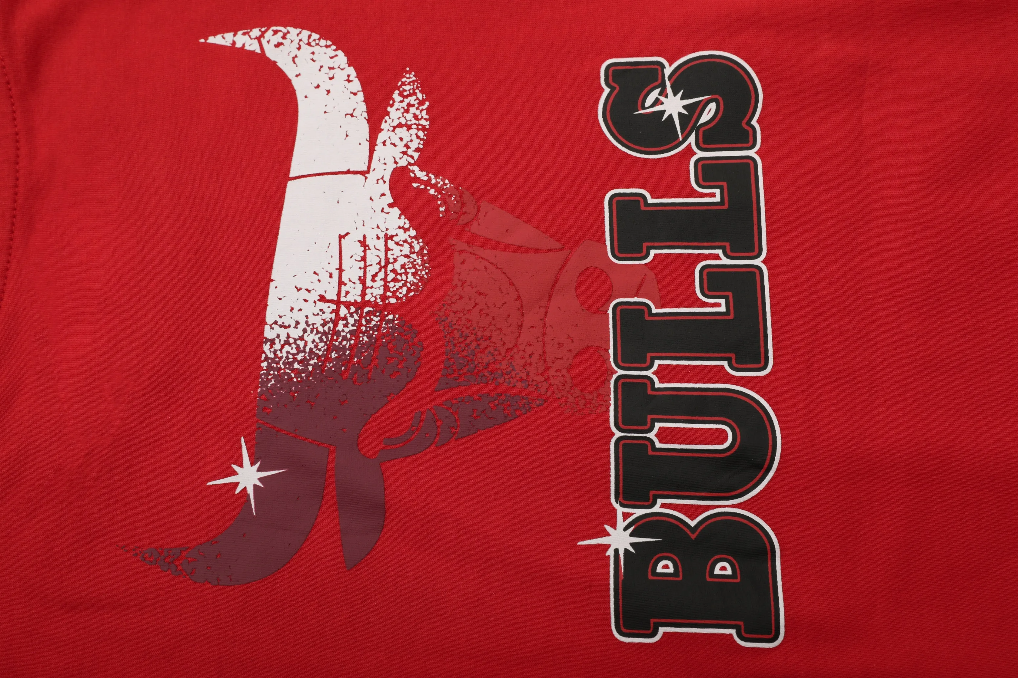 NBA Back Gradient Print Regular Fit T-Shirt - Chicago Bulls