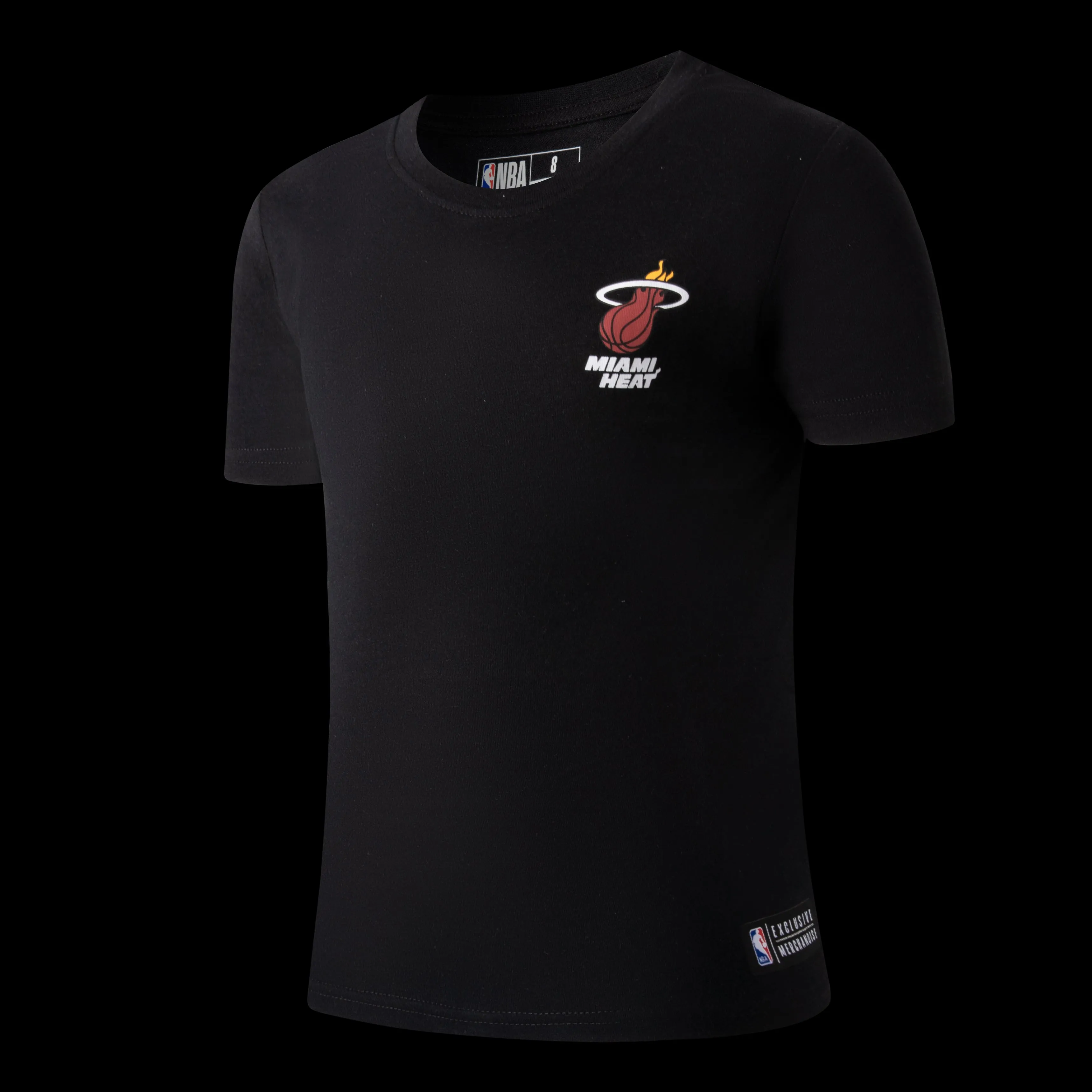 NBA Back Gradient Print Regular Fit T-Shirt - Miami Heat