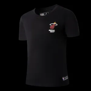 NBA Back Gradient Print Regular Fit T-Shirt - Miami Heat