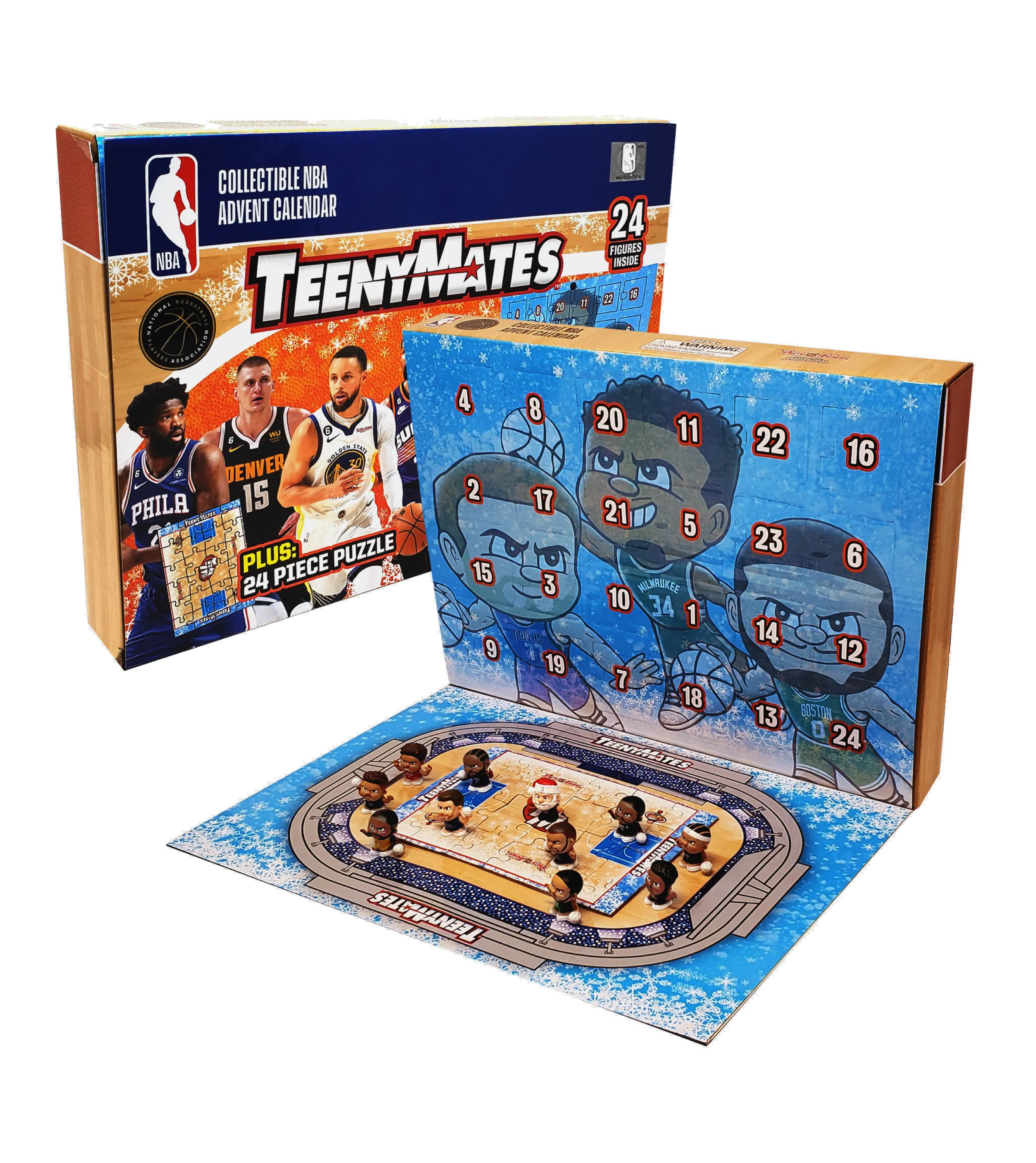 NBA Teenymates 2024 Advent Calendar