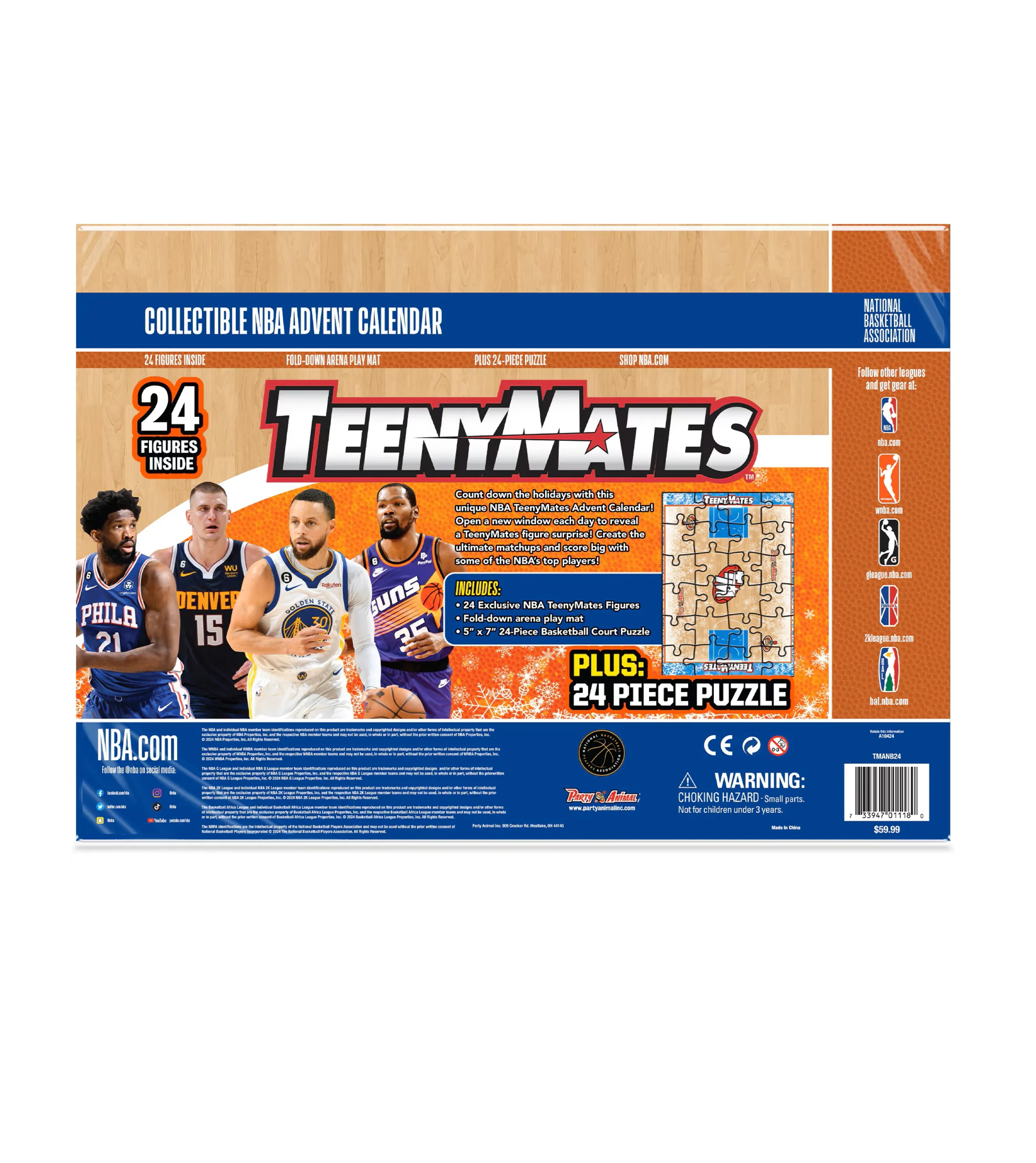 NBA Teenymates 2024 Advent Calendar