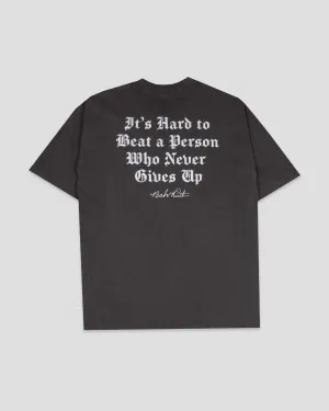 Never Give Up Oversized T-Shirt