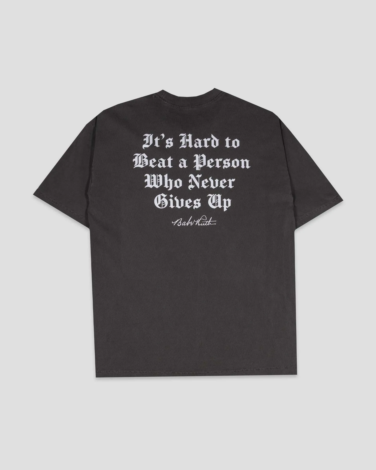 Never Give Up Oversized T-Shirt