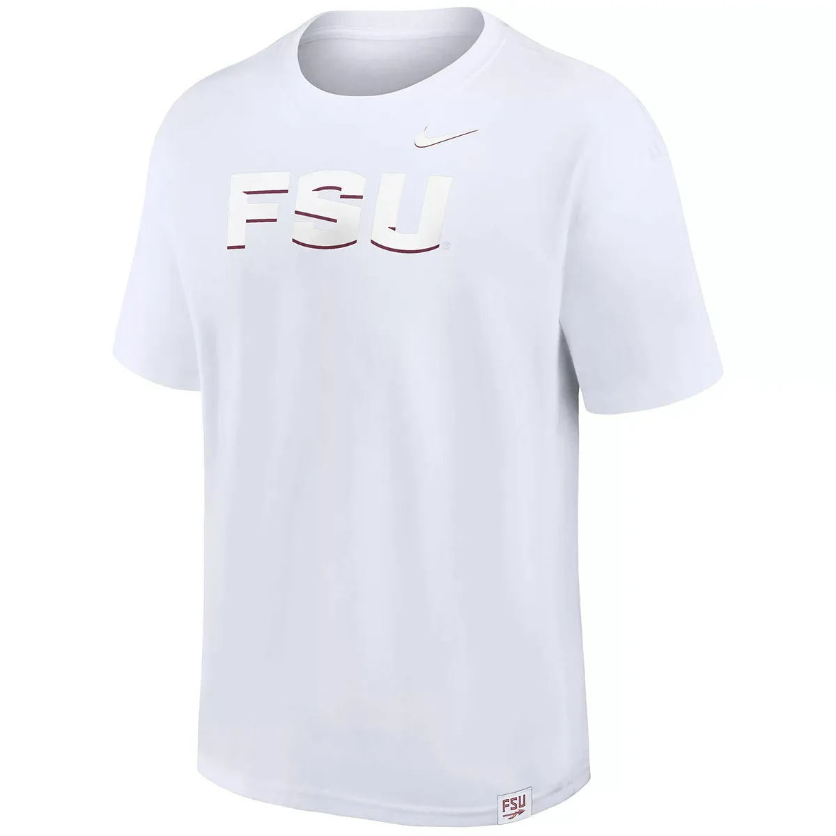 Nike Men's Tonal FSU/Florida State Max 90 Short Sleeve T-shirt - White