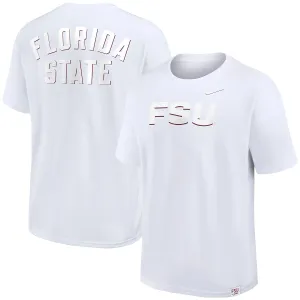Nike Men's Tonal FSU/Florida State Max 90 Short Sleeve T-shirt - White