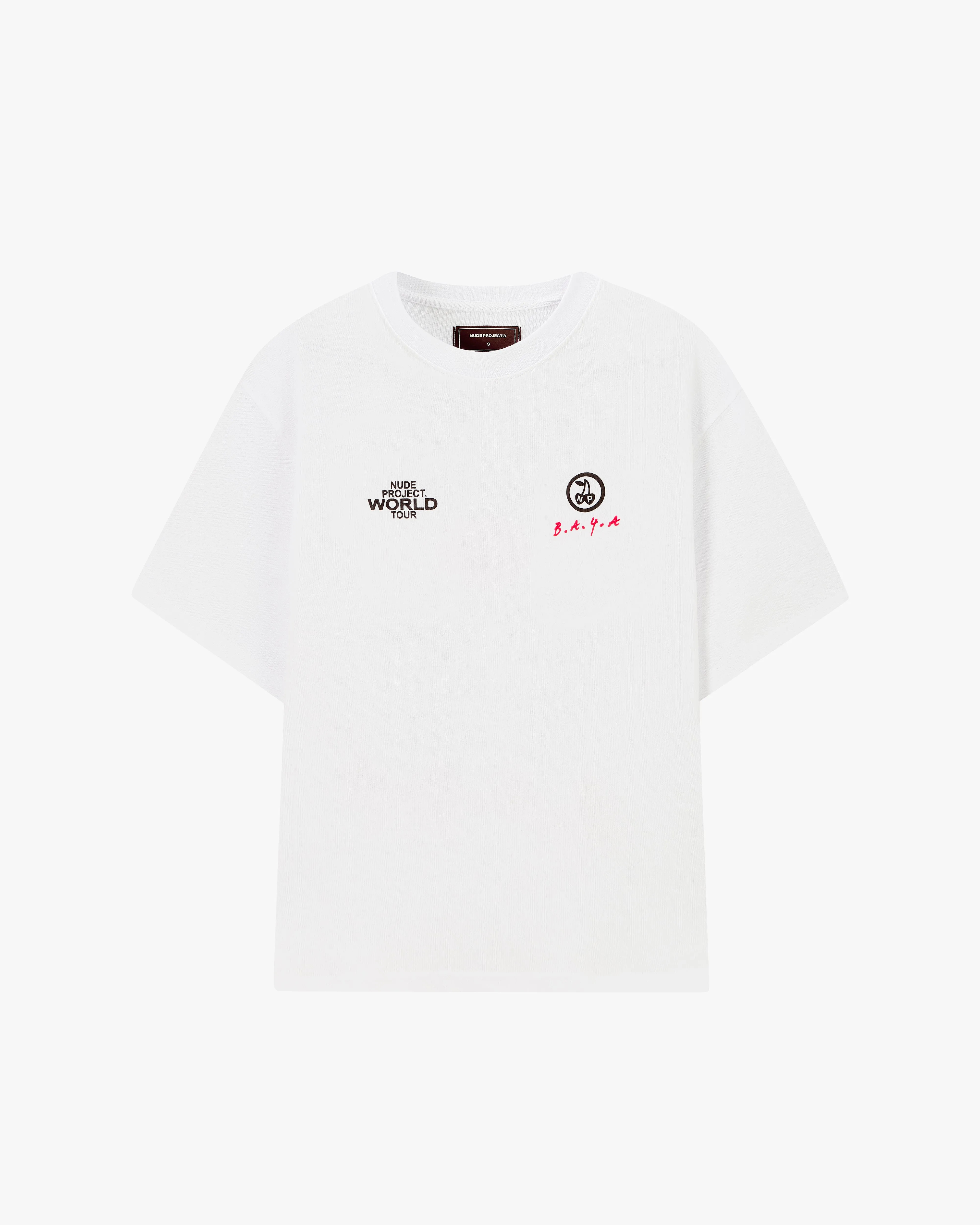 Nude Tour Tee White