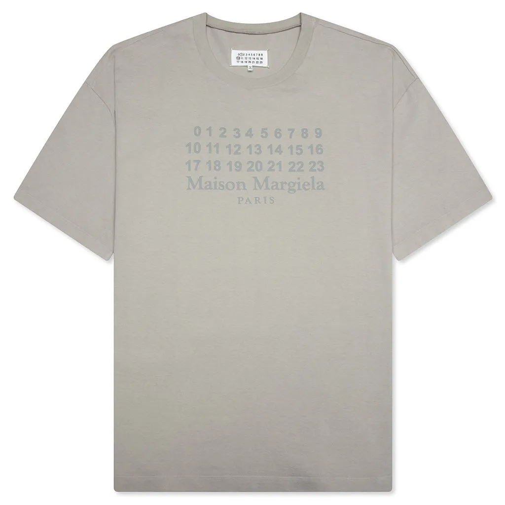Numeric Logo T-Shirt - Grey