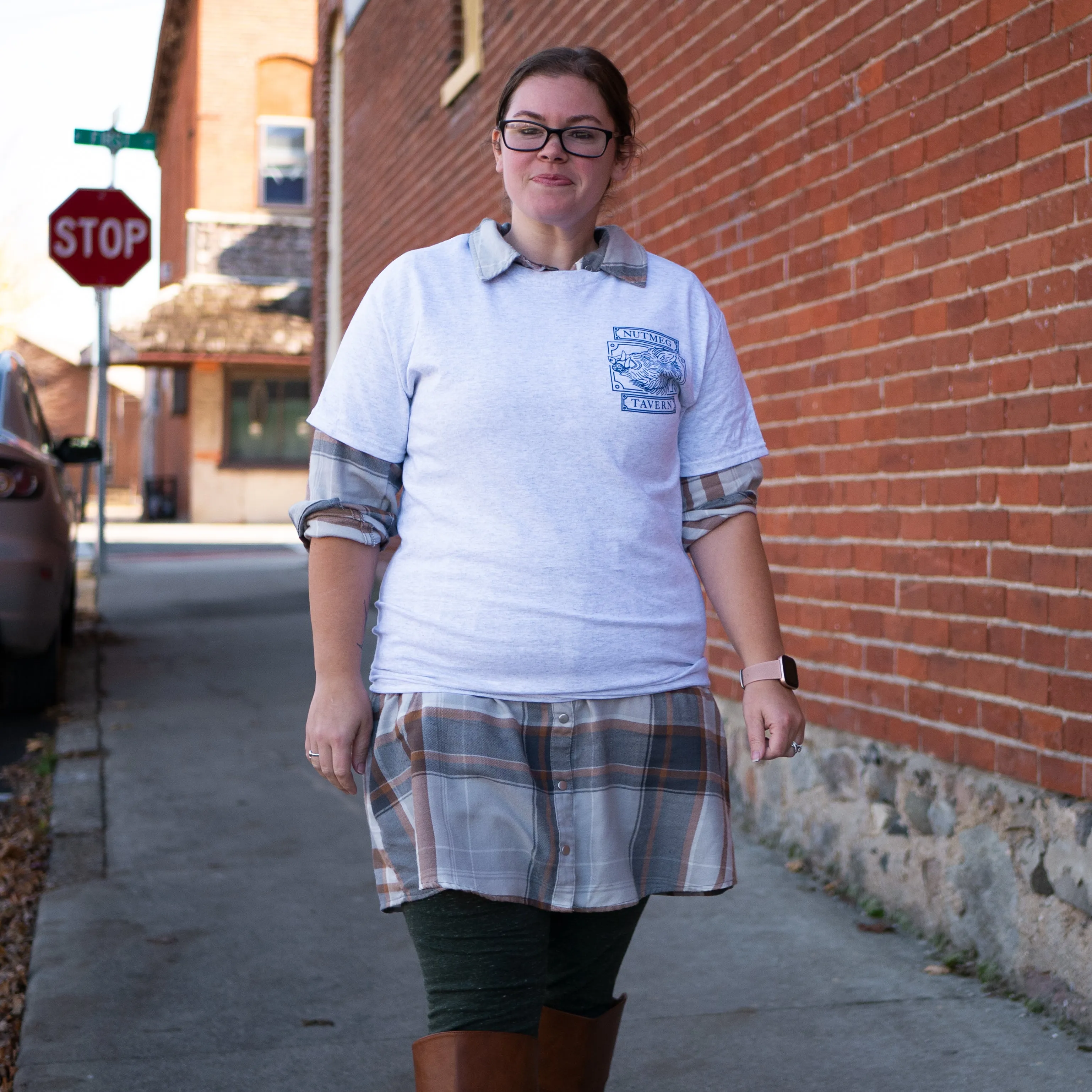 Nutmeg Tavern Sketch T-shirt