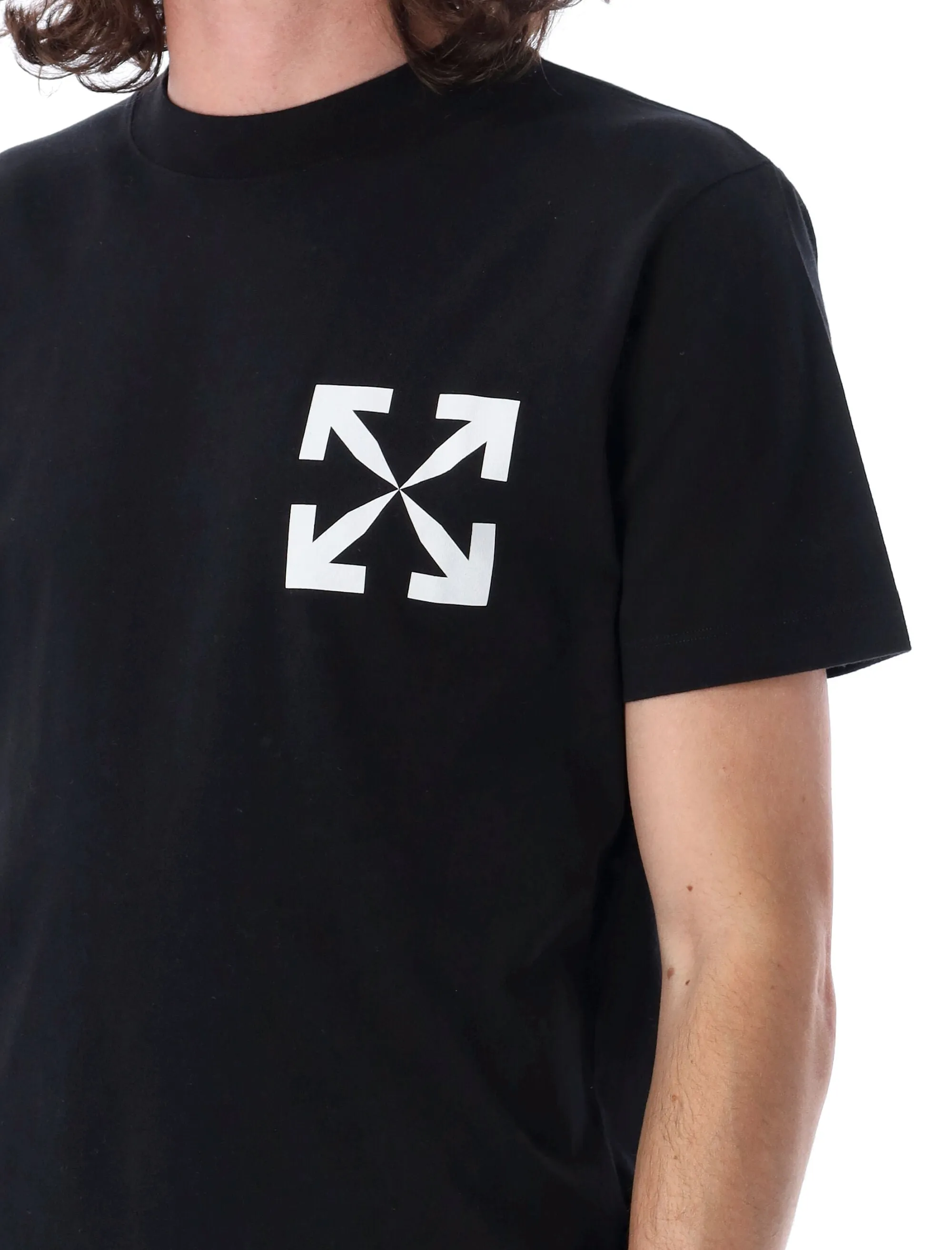 Off-White Arrow Printed Crewneck T-Shirt