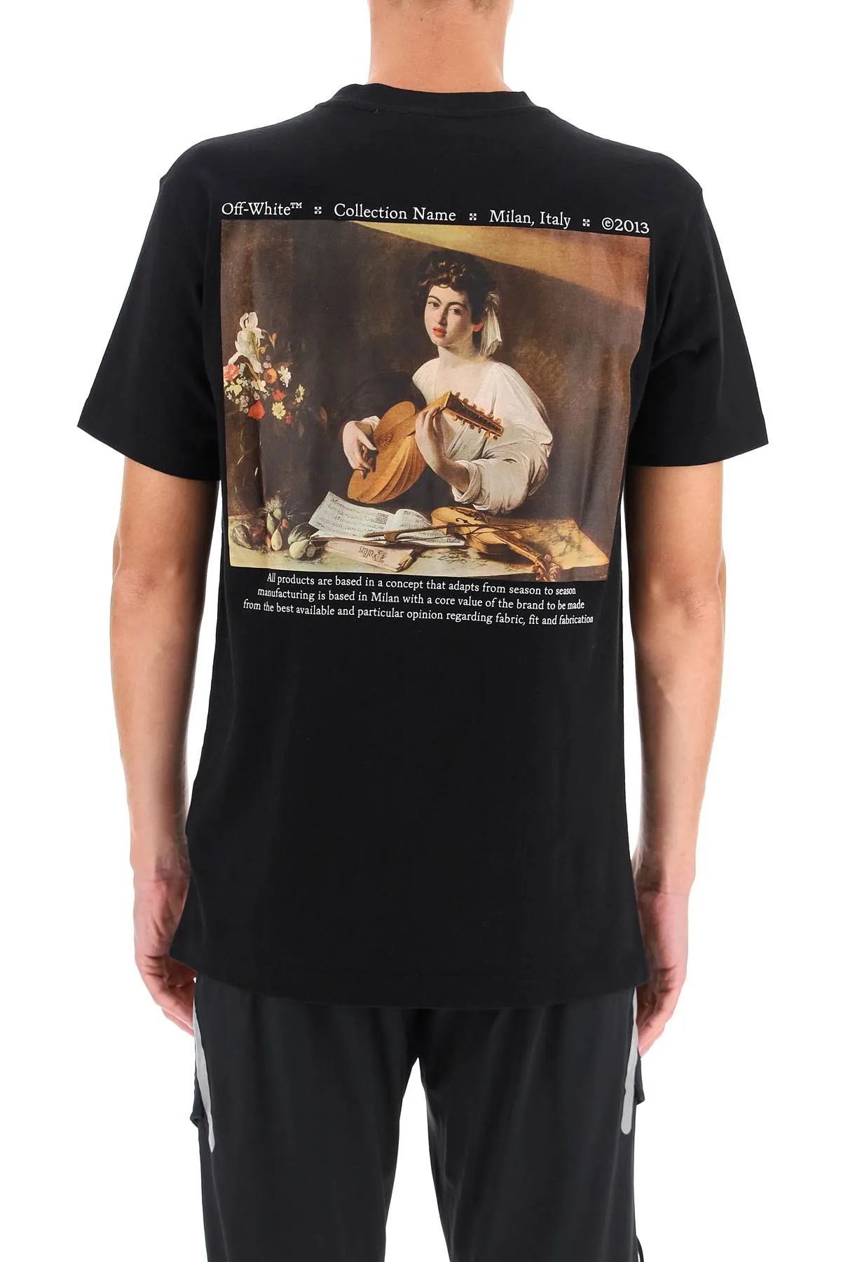Off-White Caravaggio Printed Crewneck T-Shirt