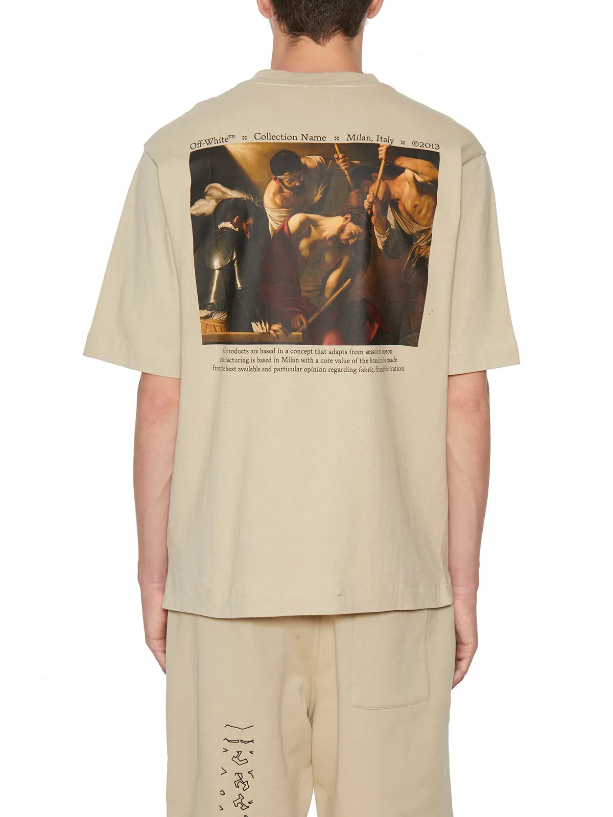 Off-White Logo Printed Crewneck T-Shirt