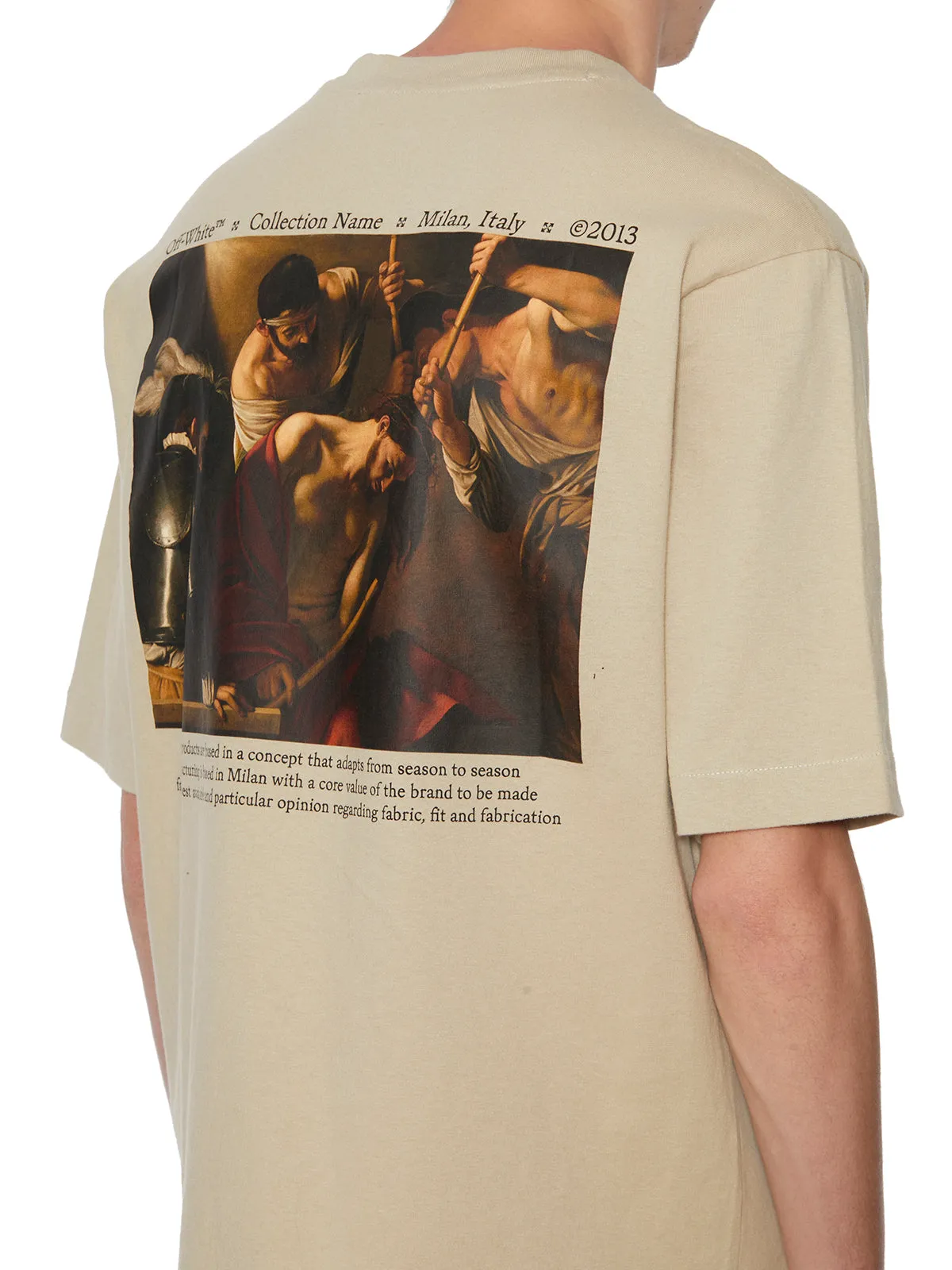 Off-White Logo Printed Crewneck T-Shirt