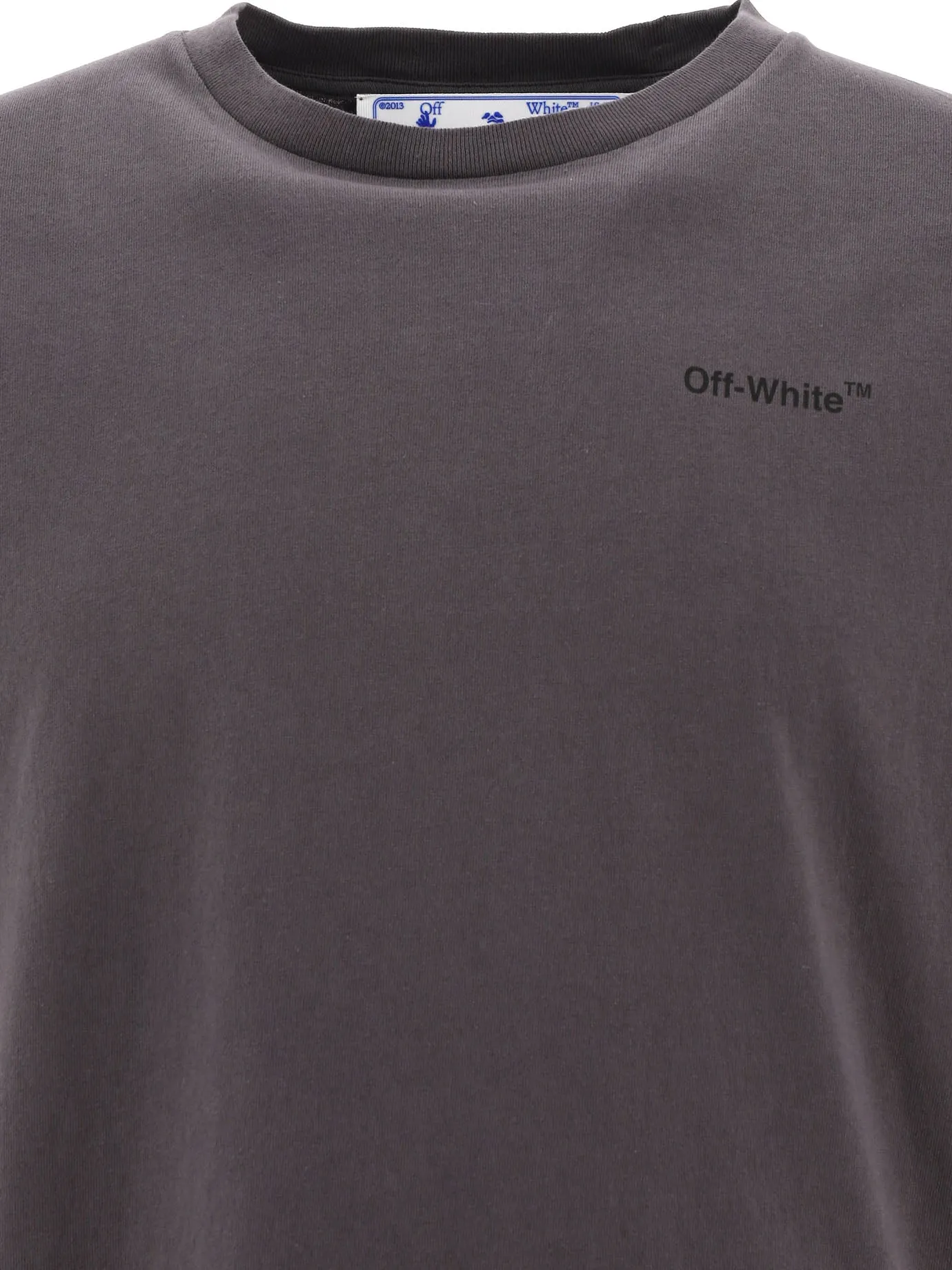 Off-White Logo Printed Crewneck T-Shirt