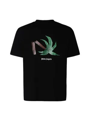 Palm Angels Palm Printed Crewneck T-Shirt