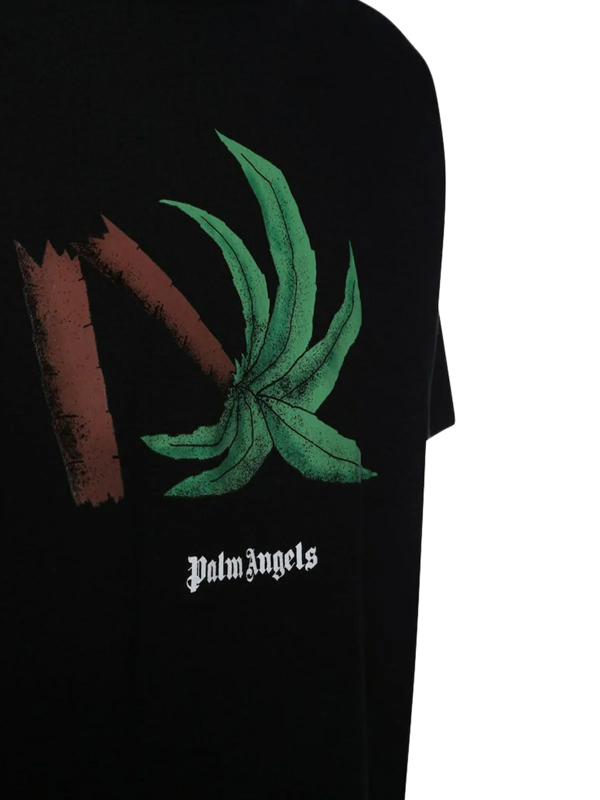 Palm Angels Palm Printed Crewneck T-Shirt