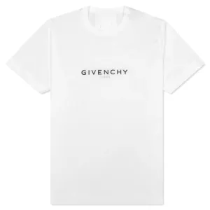 Paris Reverse Oversized Shirt - White