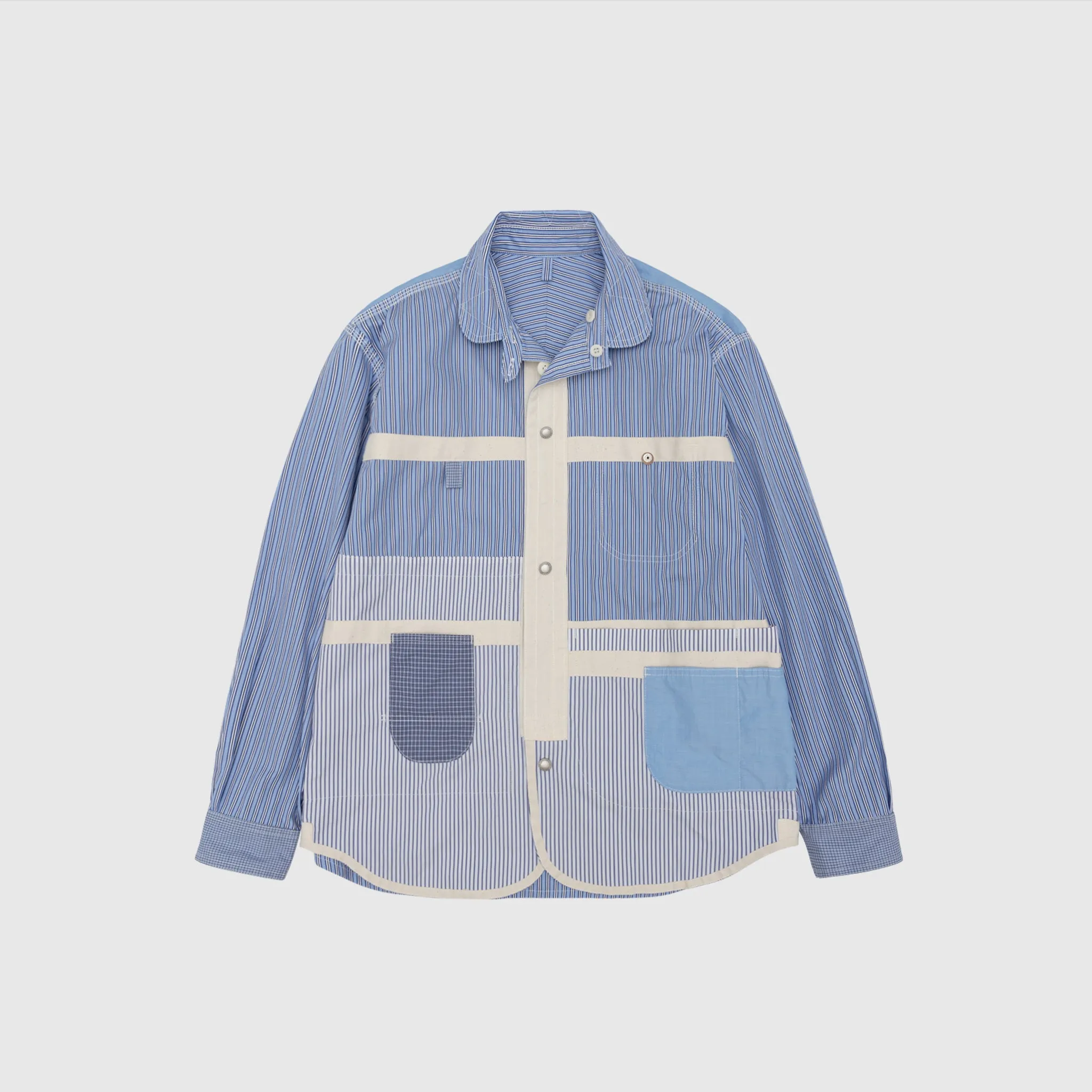 PINSTRIPE WORKWEAR SHIRT