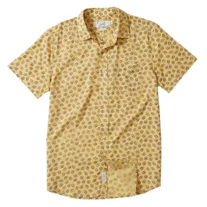 Portofino Featherweight Printed Short Sleeve - Sahara Sun
