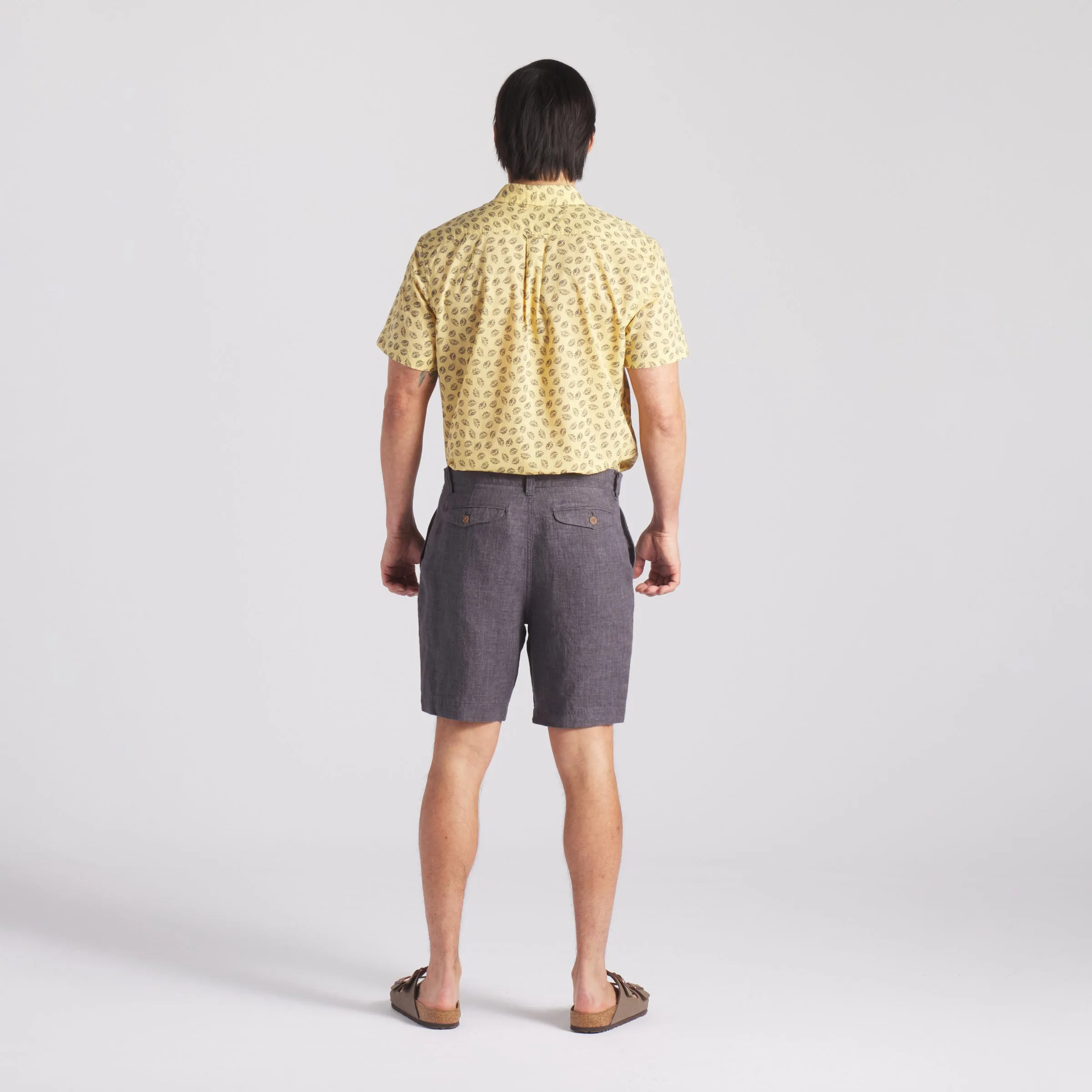 Portofino Featherweight Printed Short Sleeve - Sahara Sun
