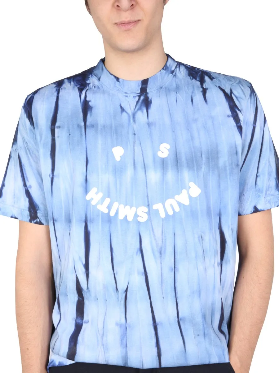 PS Paul Smiley Logo Printed T-Shirt