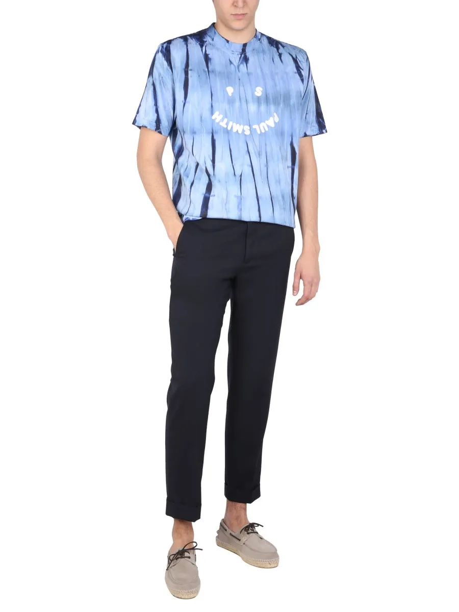 PS Paul Smiley Logo Printed T-Shirt