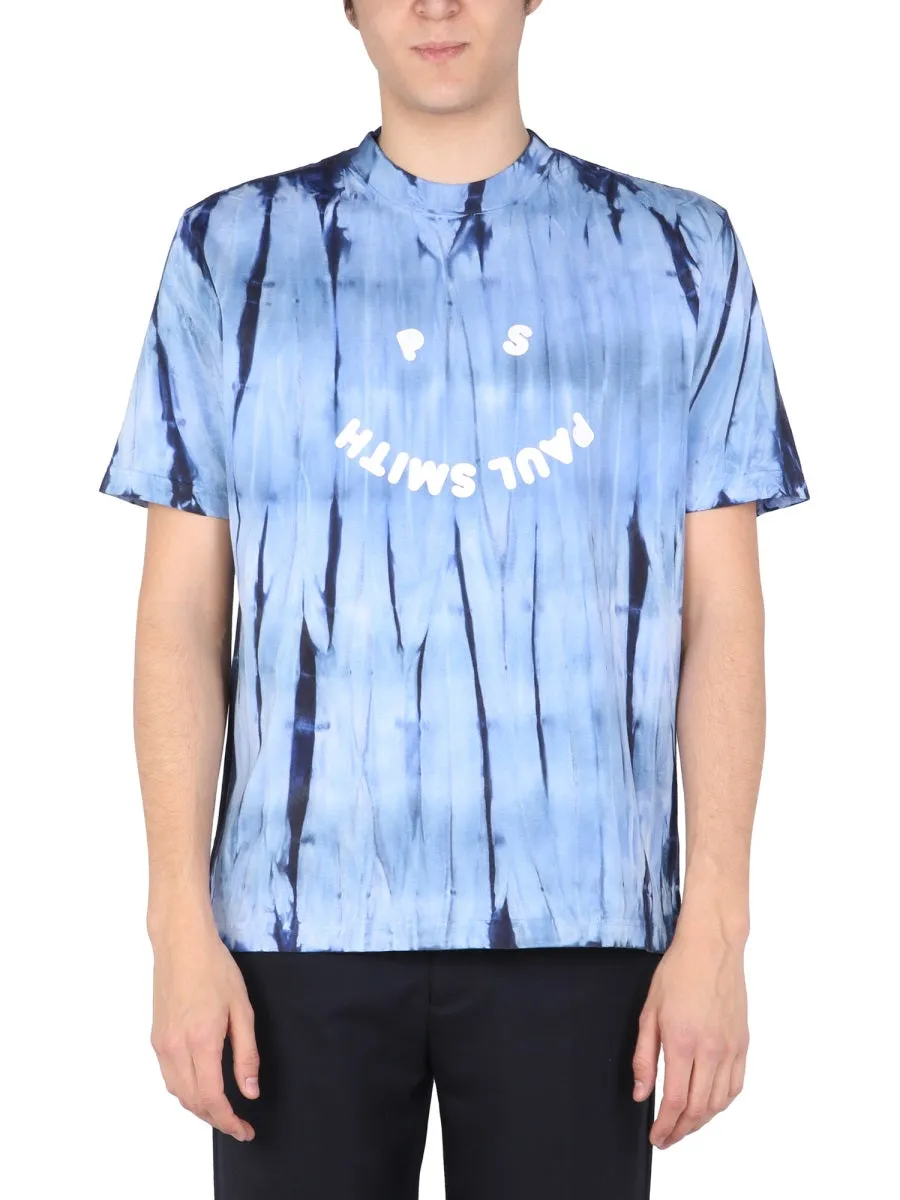 PS Paul Smiley Logo Printed T-Shirt