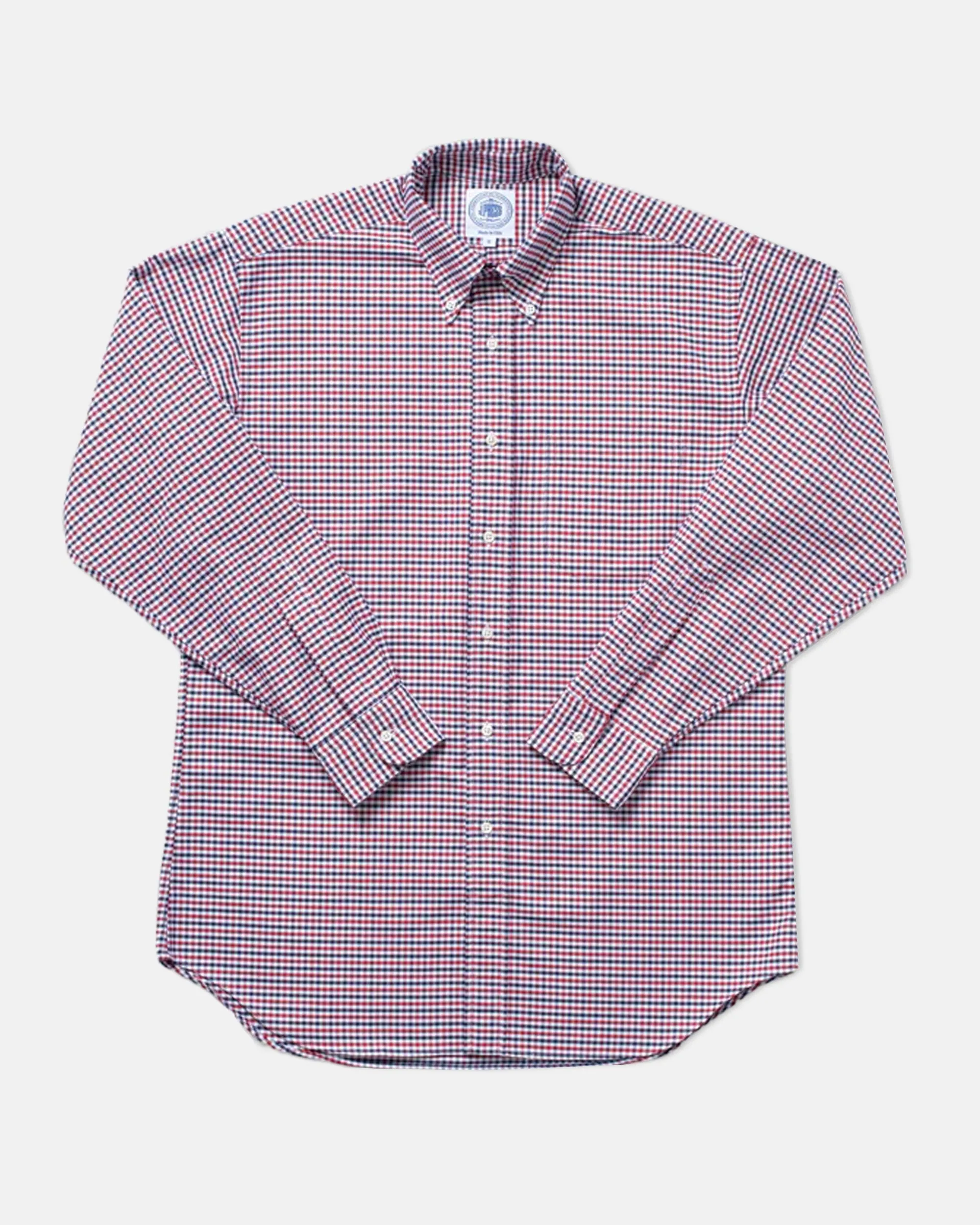 RED/NAVY TATTERSALL SHIRT