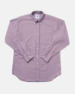 RED/NAVY TATTERSALL SHIRT