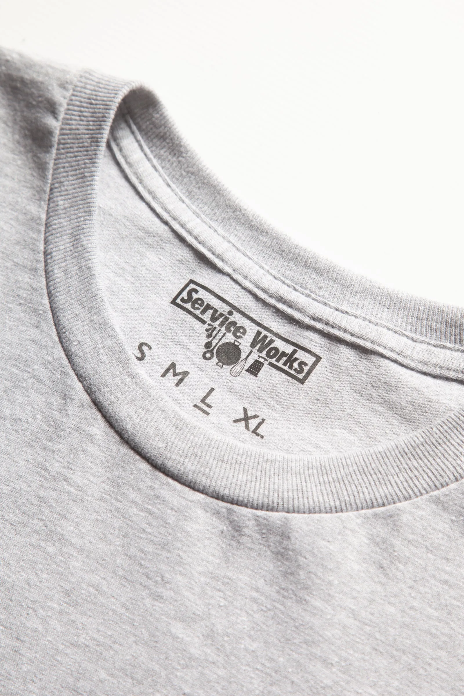 Service Works - Turbot Tee - Heather Grey
