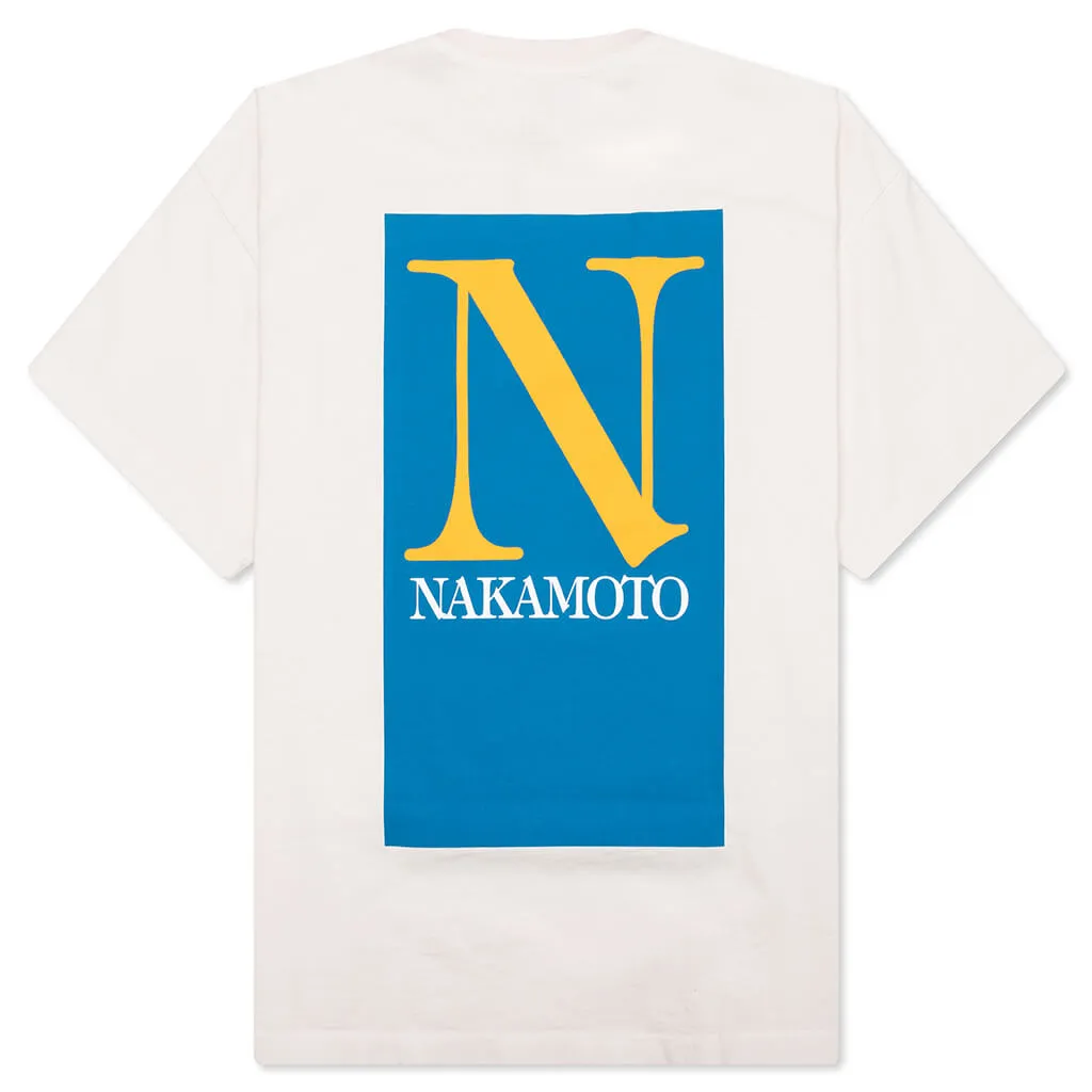 SN Block Tee - White
