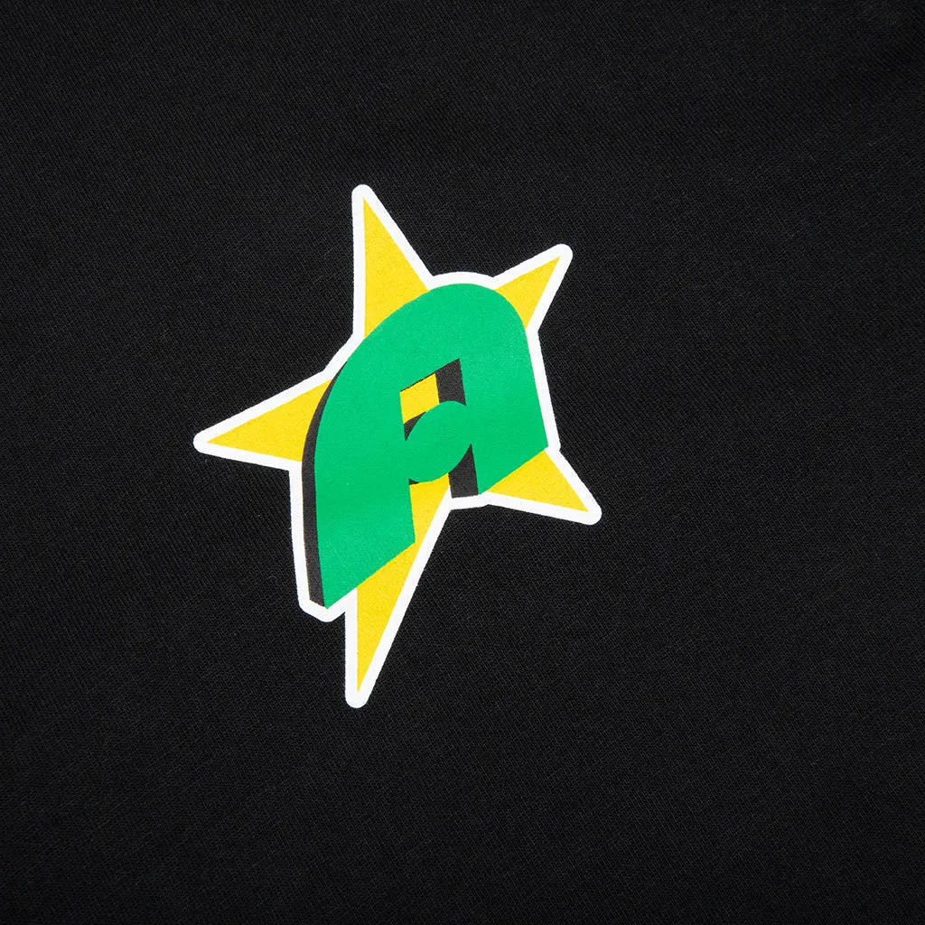 Star A S/S Tee - Black
