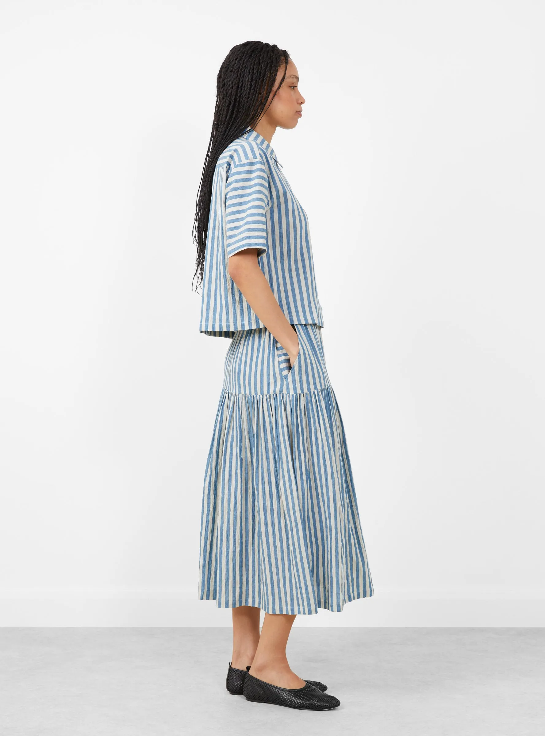 Stella Shirt Blue Stripe