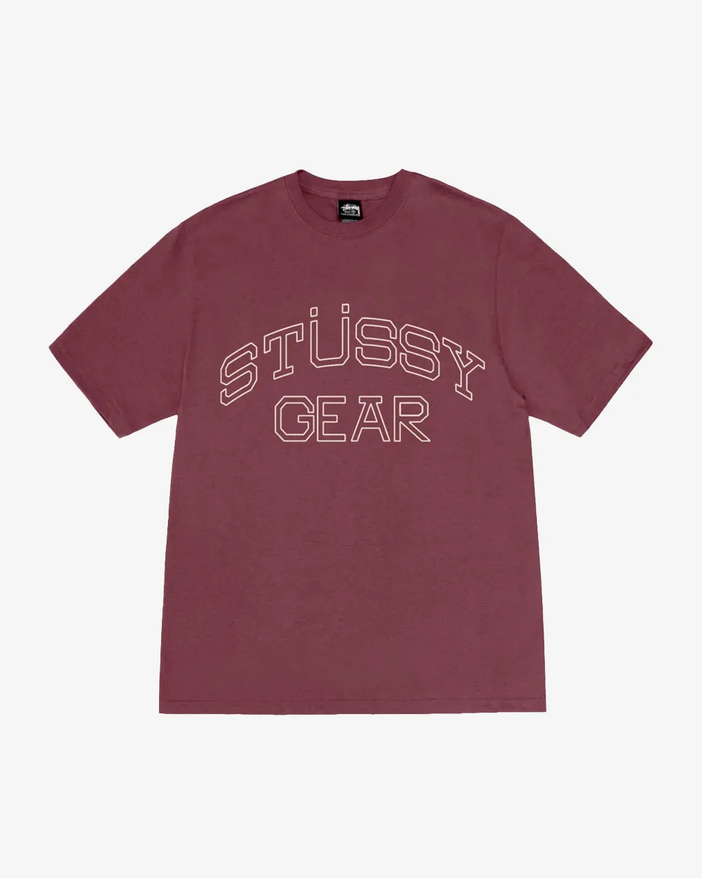 Stüssy Gear Tee Oxblood