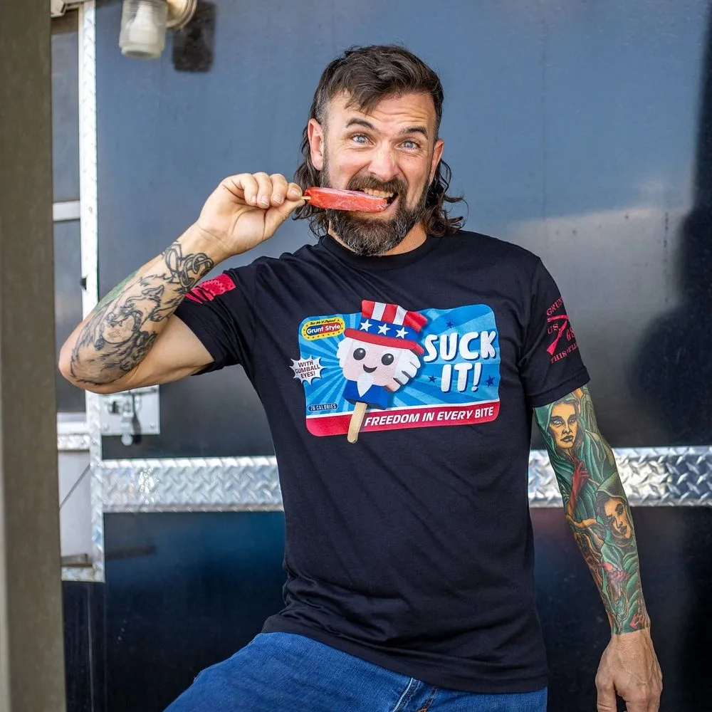 Suck It T-Shirt - Black